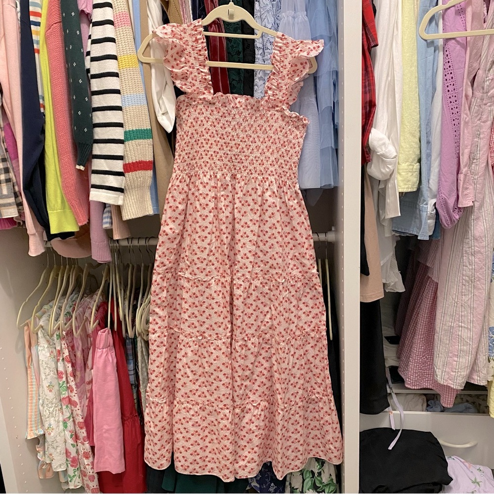 EUC pink posey Ellie medium